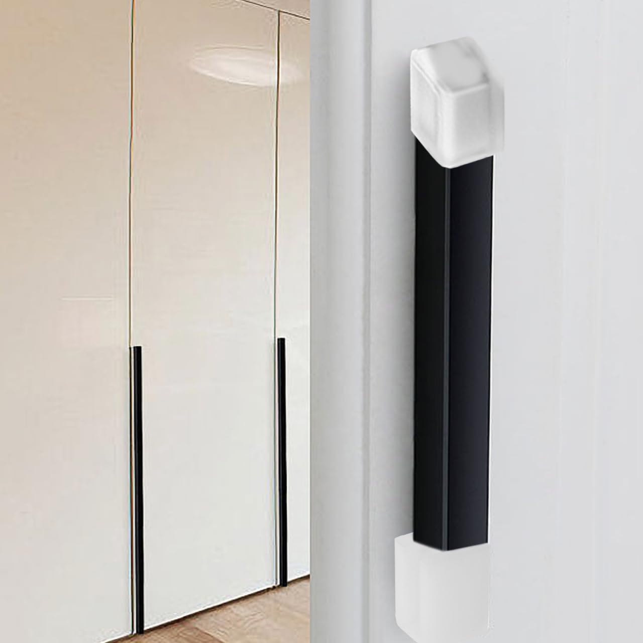 Veemoon corner protector on table edge highlights long-lasting, safe corner protection