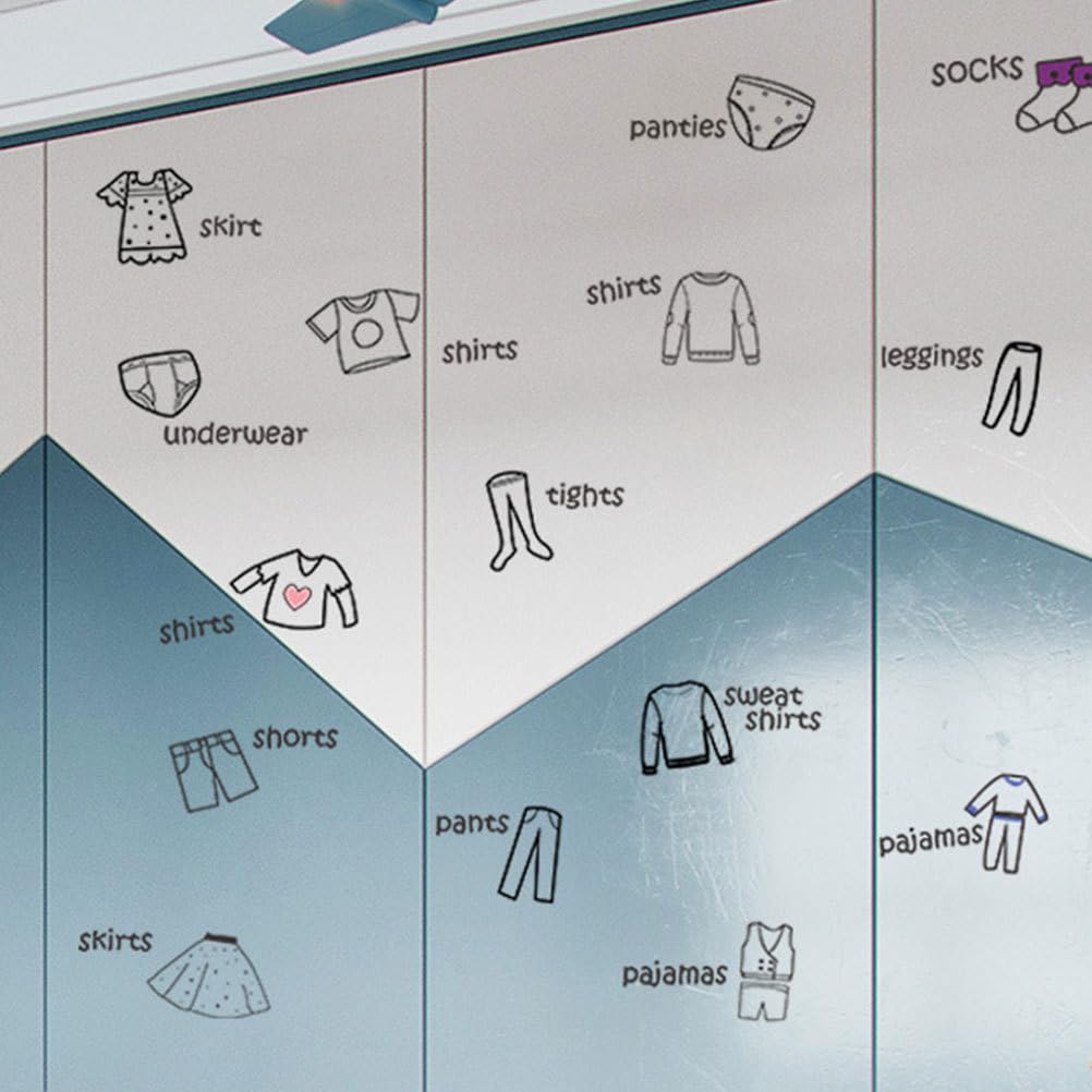 Veemoon wardrobe decals used as decor accents in bedrooms
