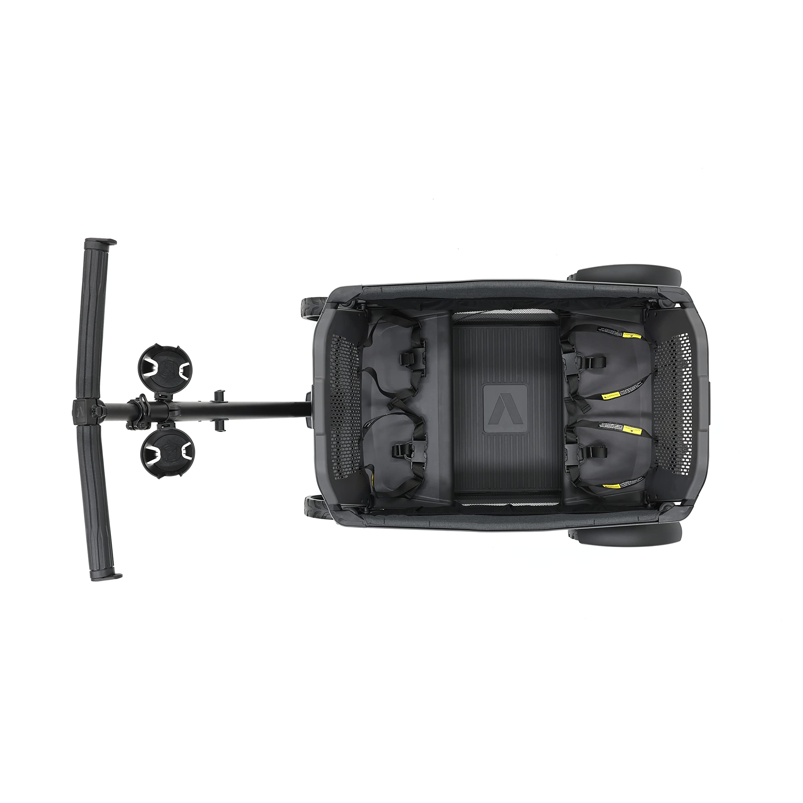 Veer All-Terrain Cruiser XL folded for compact storage in a closet or trunk