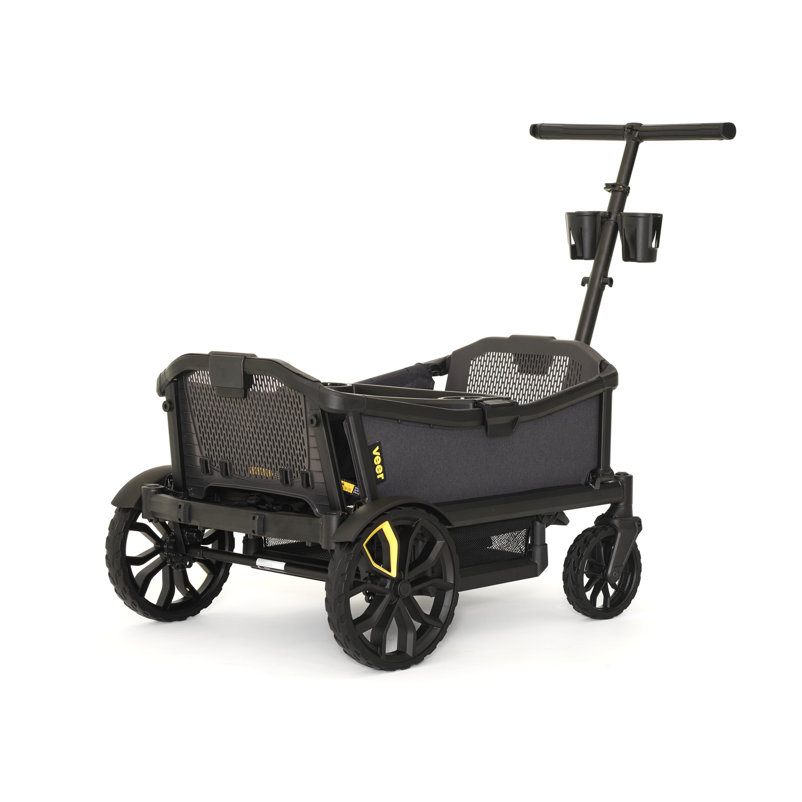Veer All-Terrain Cruiser XL open-seat mode supporting four riders and cargo