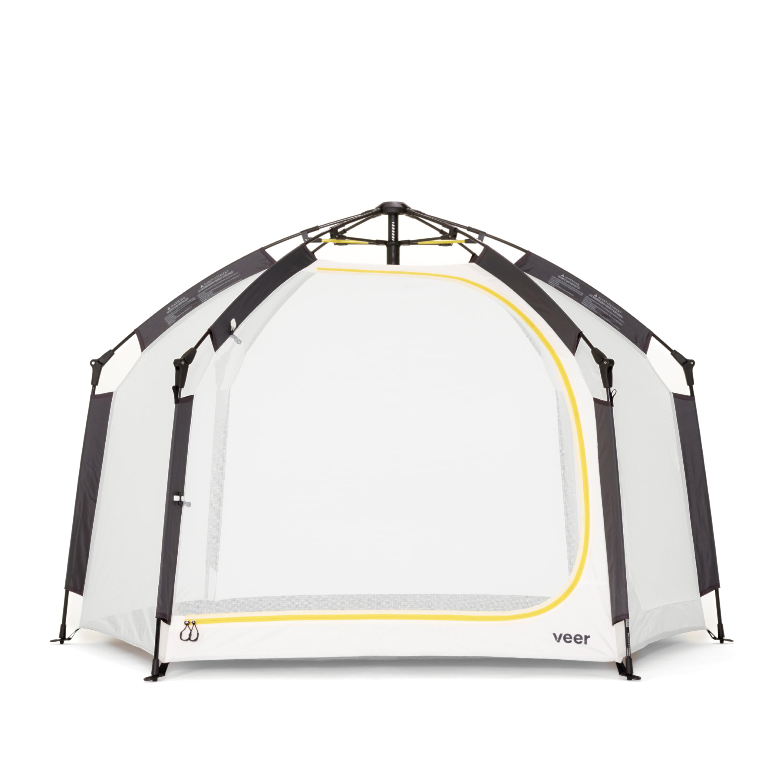 Veer Basecamp XL shade canopy offering cool outdoor shelter