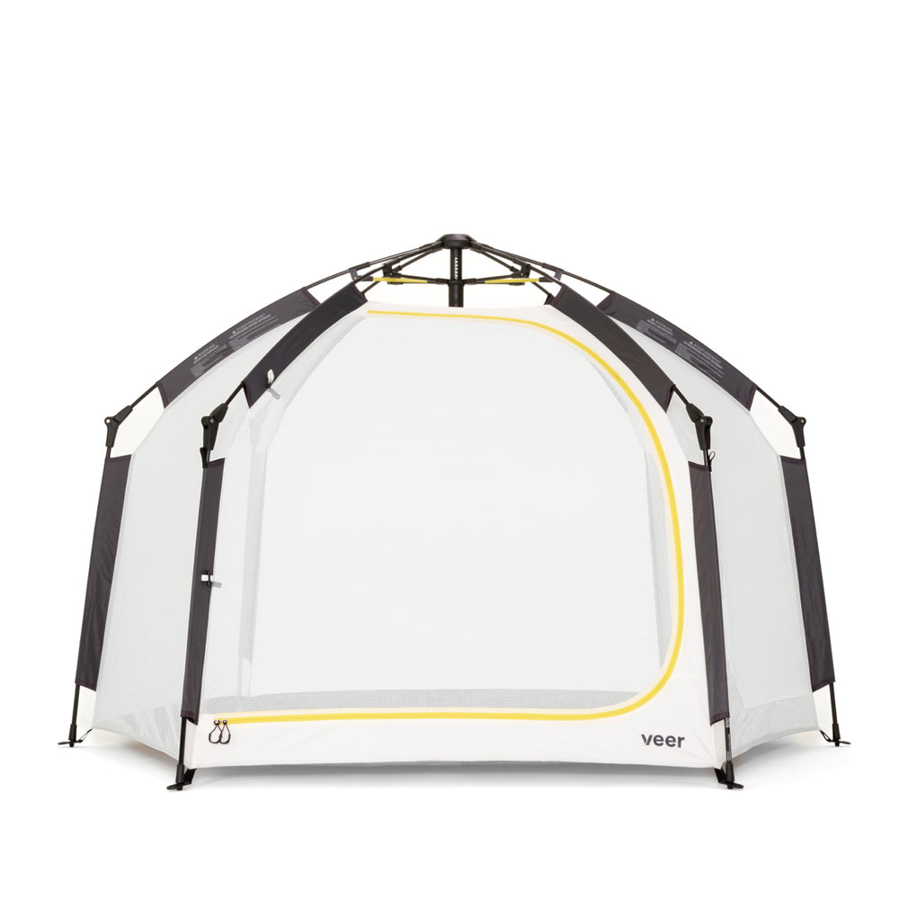 Veer Basecamp XL shade canopy offering cool outdoor shelter