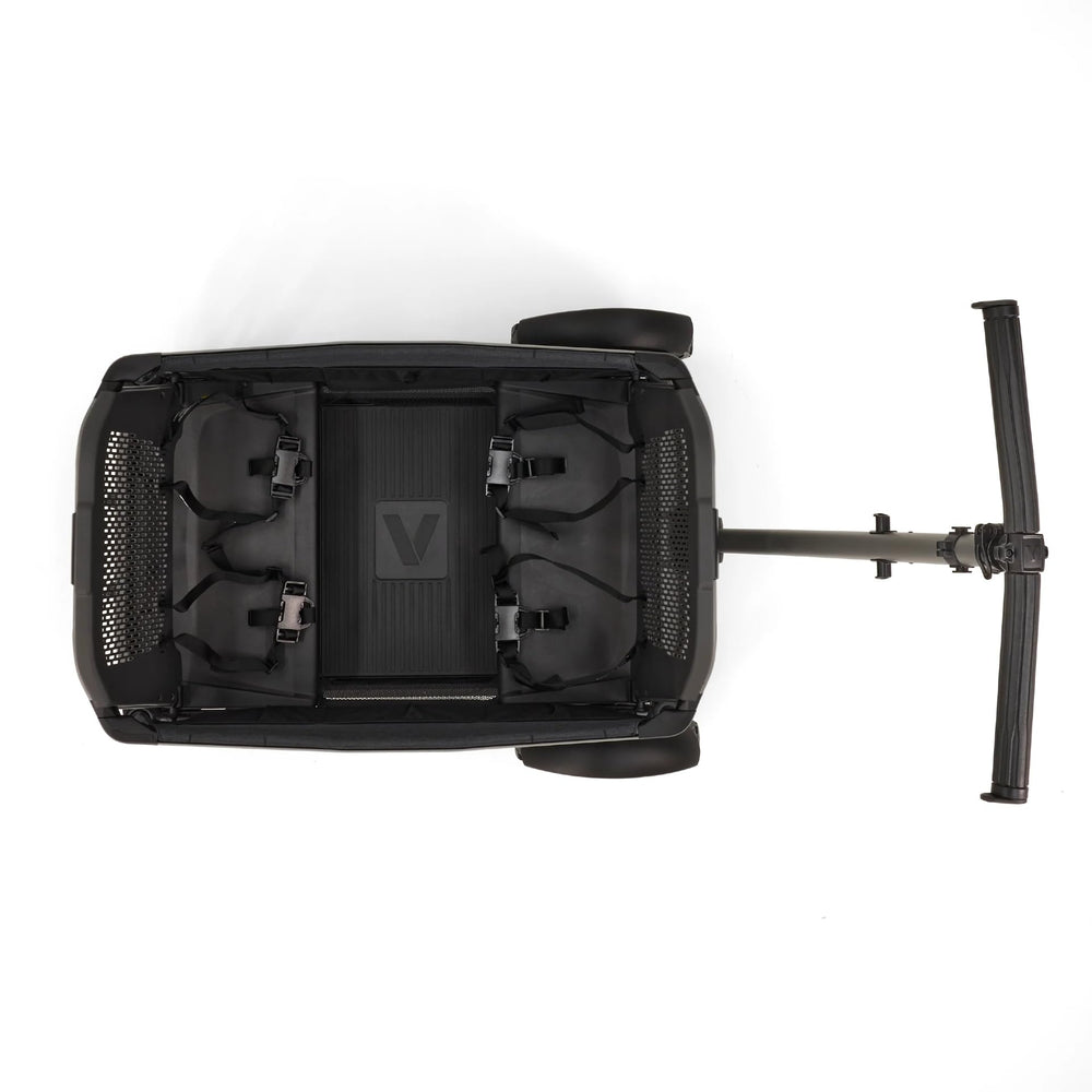 Veer Cruiser City XL infant-car-seat-adapters-ready enables early travel options.