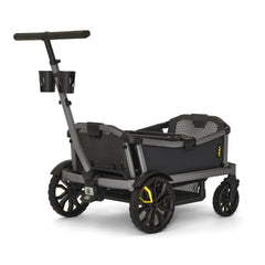 Veer Cruiser City XL wagon-mode-ride demonstrates versatile transport over sand or snow.