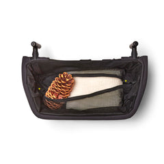 Veer foldable storage basket in folded/compact position