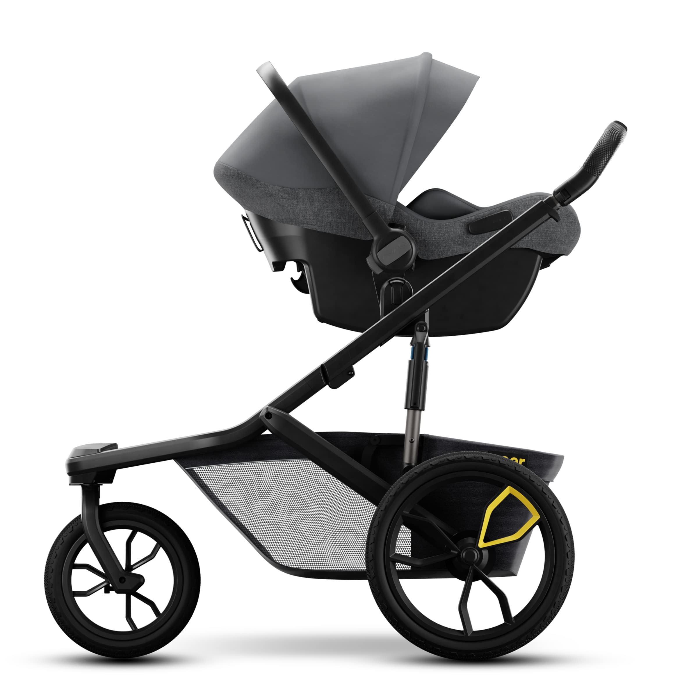 Veer Switchback &Jog frame folded for compact trunk storage