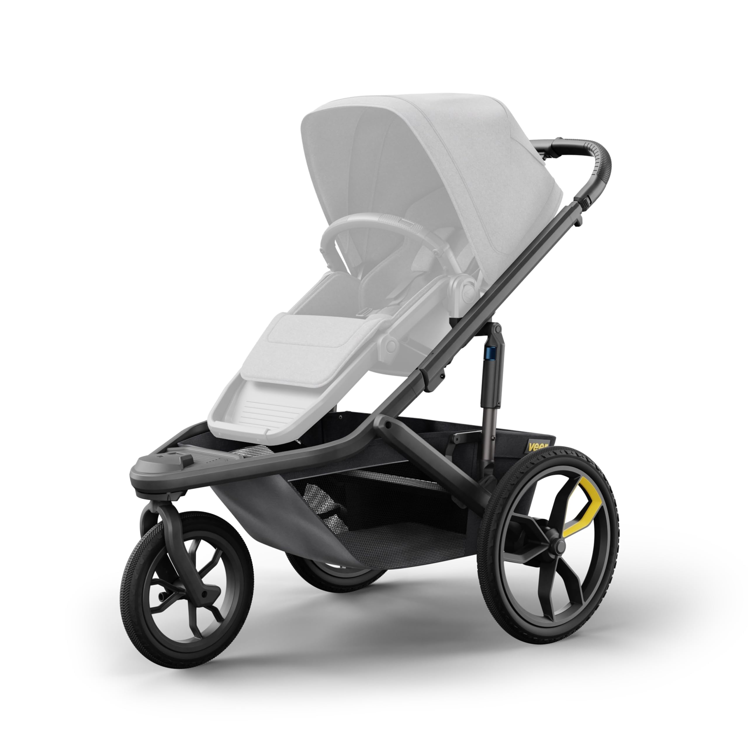 Veer Switchback &Jog frame front view for confident off-road jogging