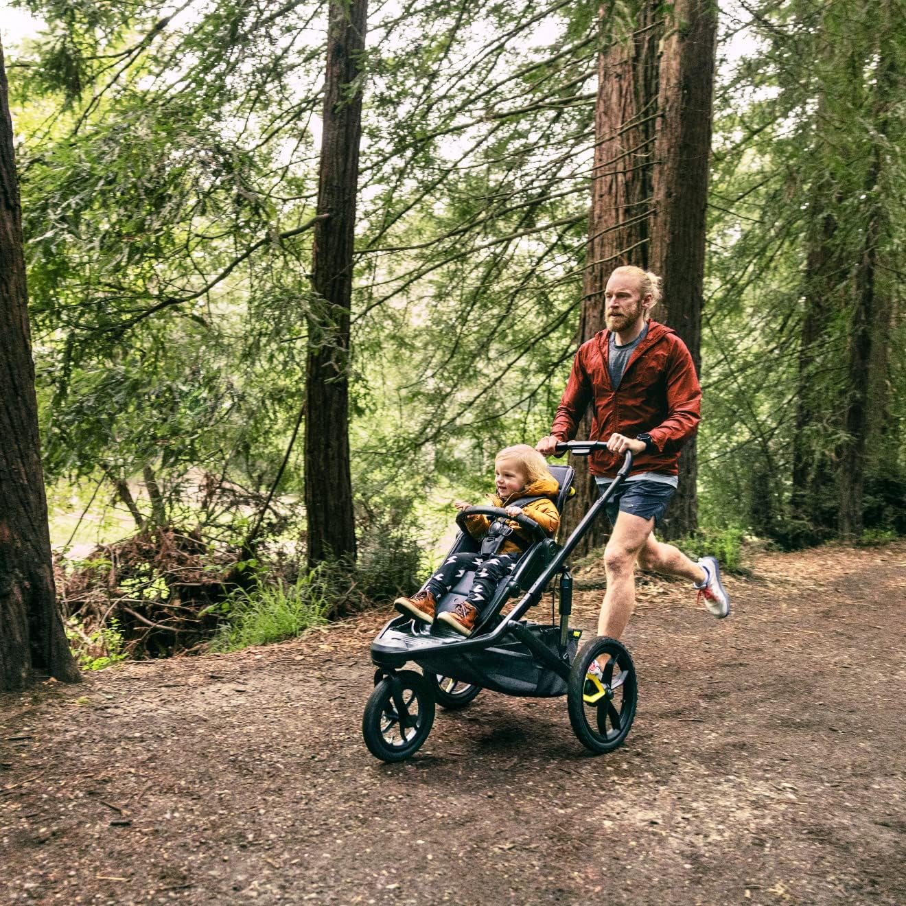 Veer Switchback &Jog shock-absorbing system cushions rough terrain