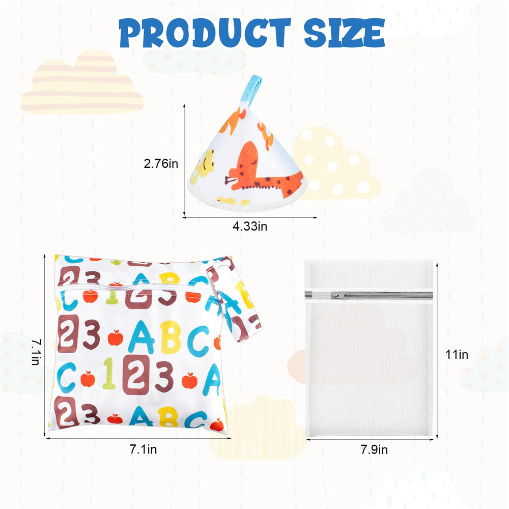VEEVIIY 12 piece pack provides ample diaper change coverage