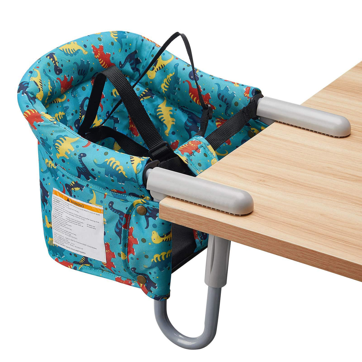 VEEYOO Hook On Chair folded flat for compact storage and travel.
