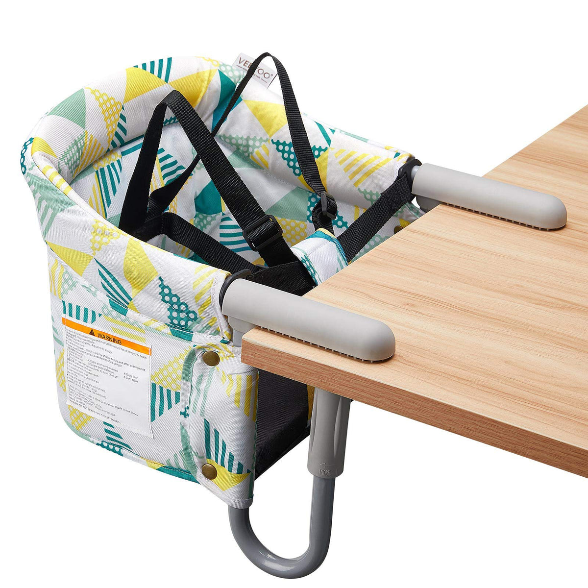 VEEYOO Hook On Chair folded compact for easy storage and travel convenience
