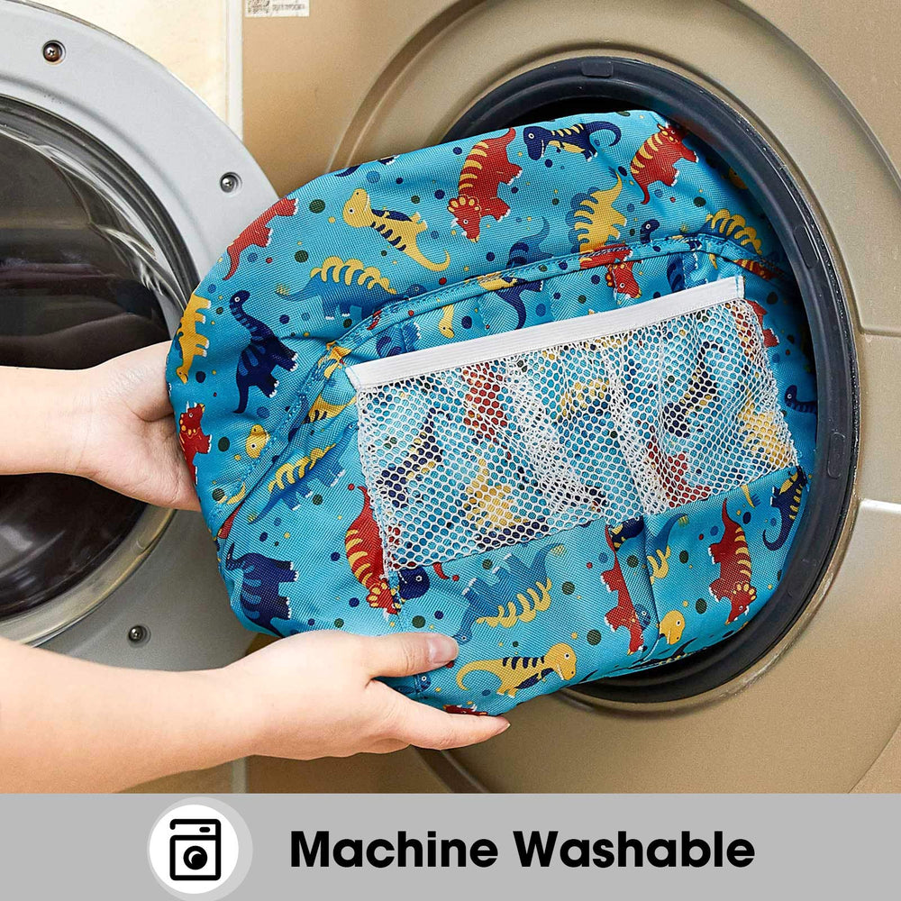 VEEYOO Hook On Chair machine-washable cushion simplifies cleanup after meals.