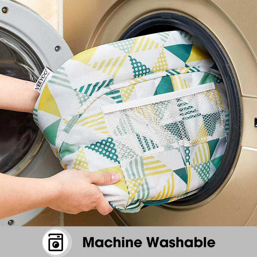 VEEYOO Hook On Chair cushion and cover are machine washable after meals