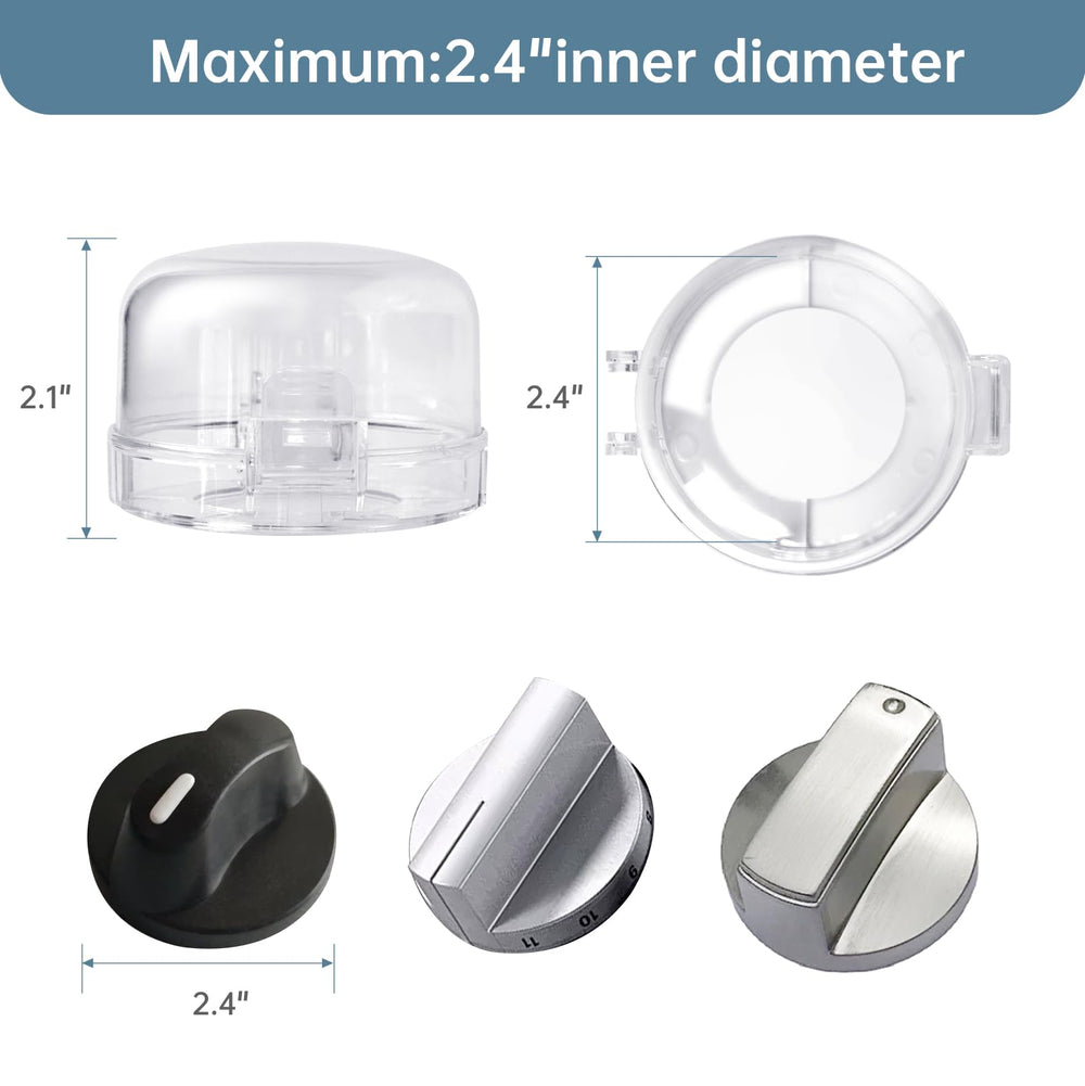 VEIUSHNI stove knob covers help prevent pet mishaps in busy kitchens