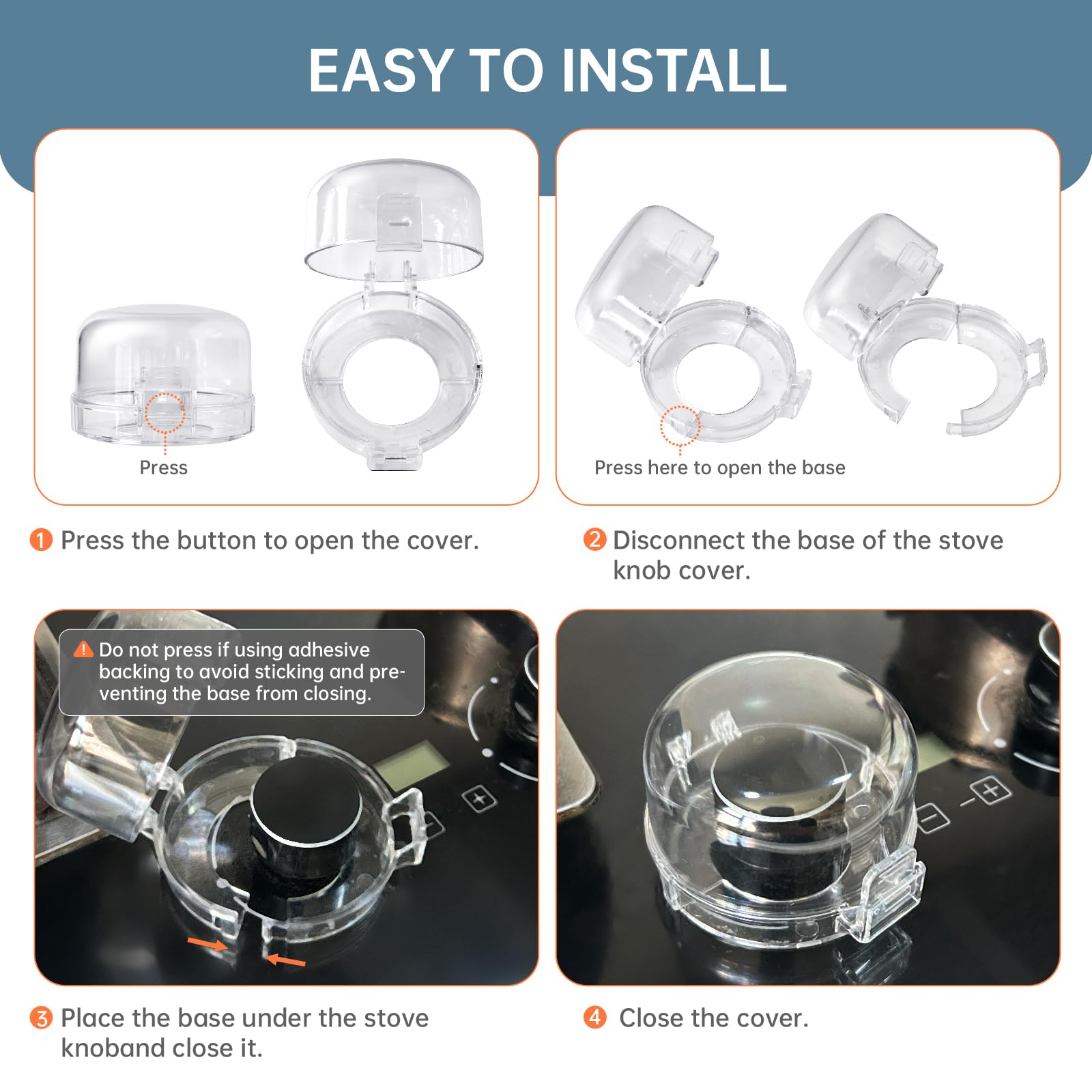 VEIUSHNI universal fit for most gas stove knobs in homes