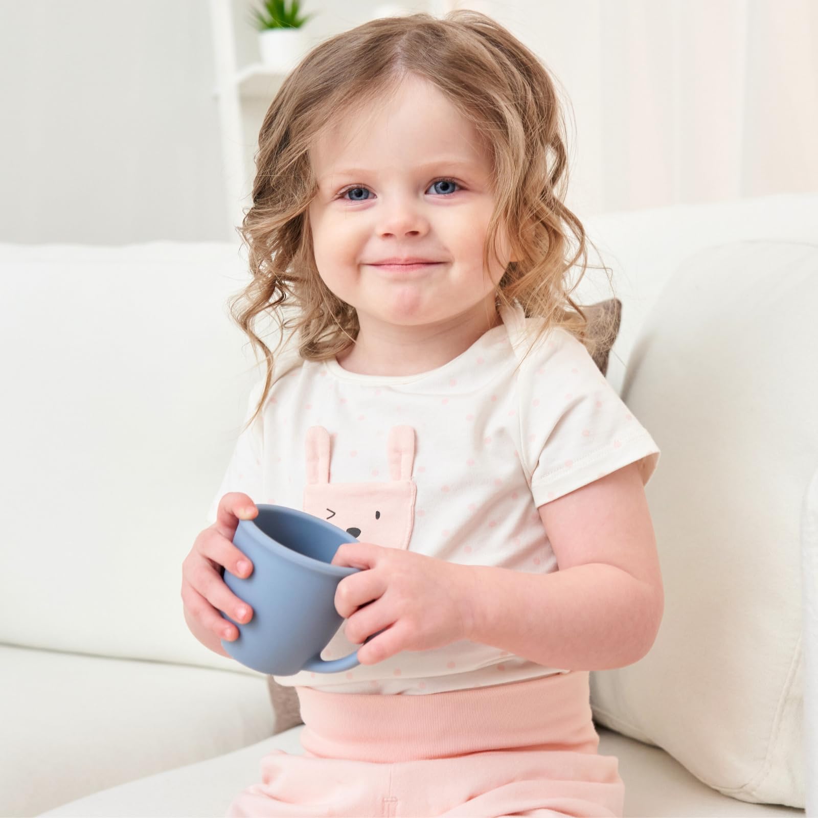 Vemolea open-cup silicone cup suitable for hot or cold drinks