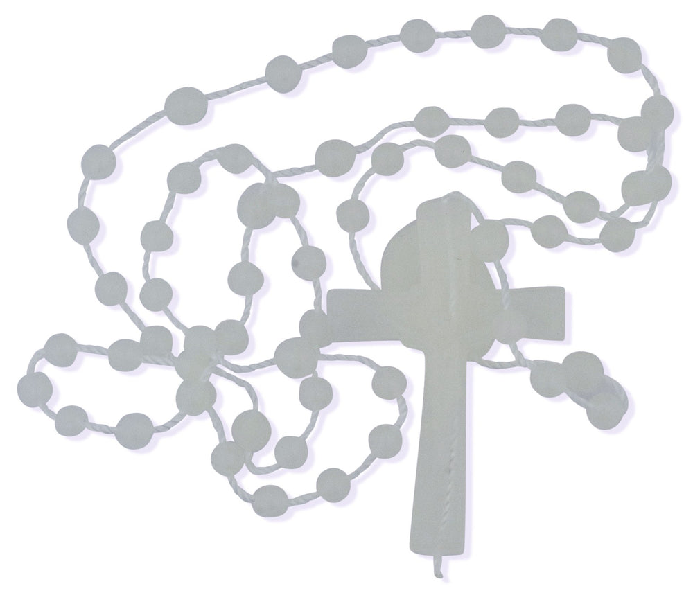 Venerare Vatican Imports rosary white packaging, convenient bulk gift option for retreats and church events