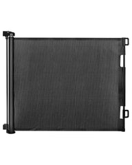 Veraste retractable gate in doorway for space-saving safety
