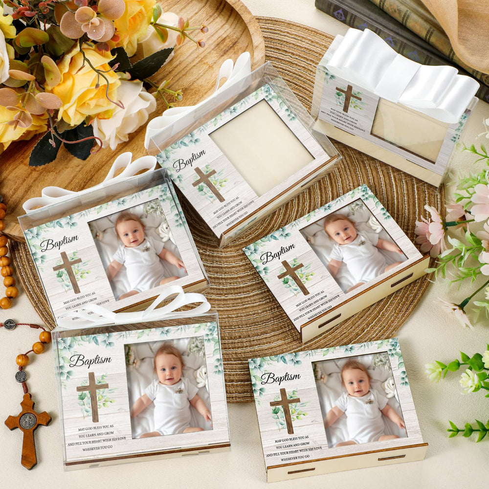 Vercraft white satin bows add a refined touch for easy baby shower décor.