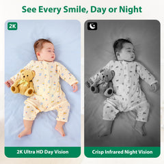 VerdiNex 2K night vision close-up offers clear viewing in darkness.