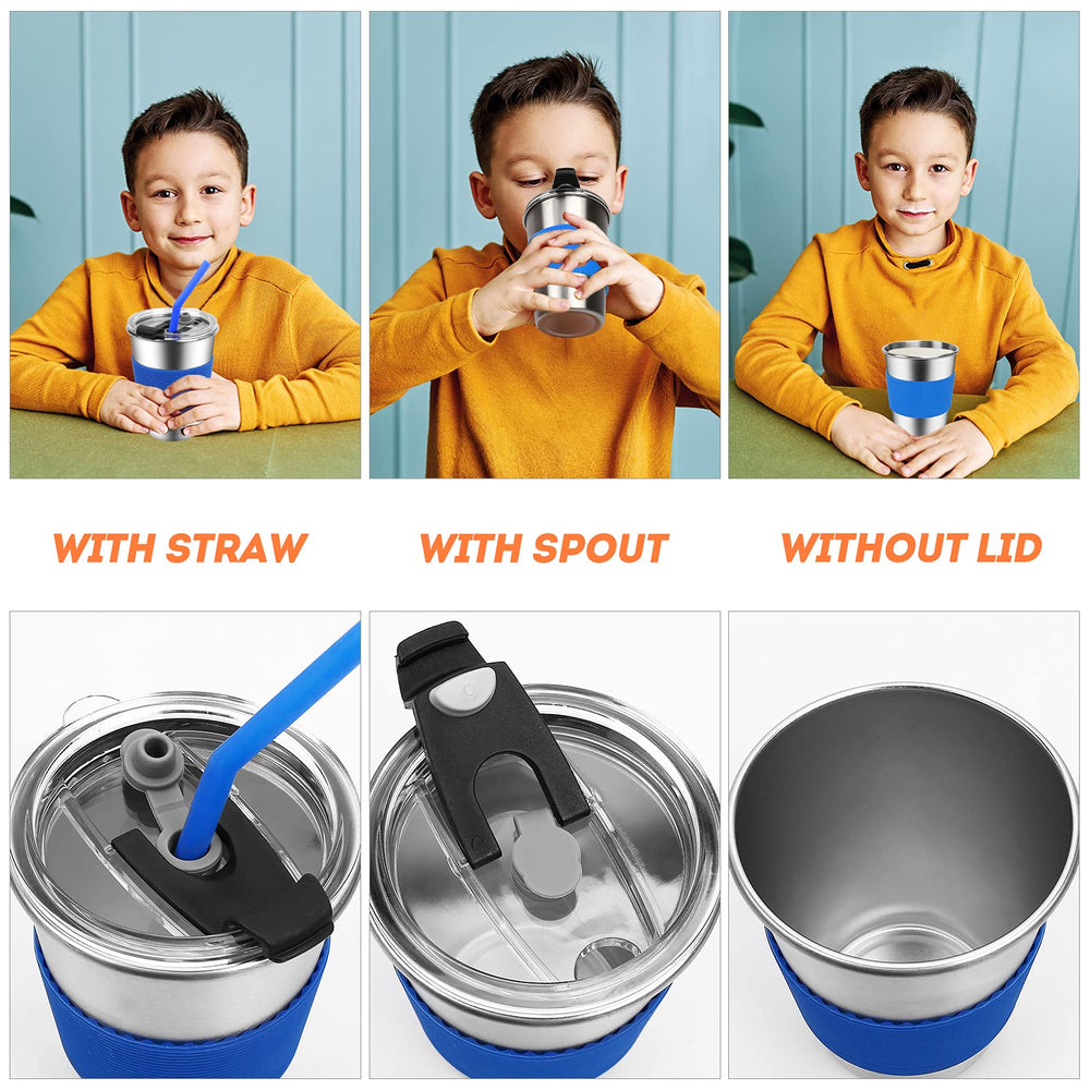 Vermida Kids Cups 18-8 stainless steel construction resists rust