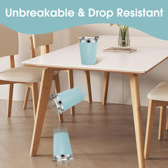 Vermida cups show colorful non-slip sleeves for better grip and temperature protection.