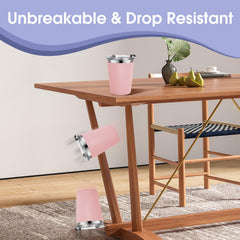 Vermida cups with non-slip colorful sleeves improve grip and easy identification.