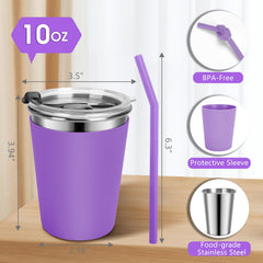 Vermida kids cups soft silicone straw demonstrates chew-safe hydration for toddlers