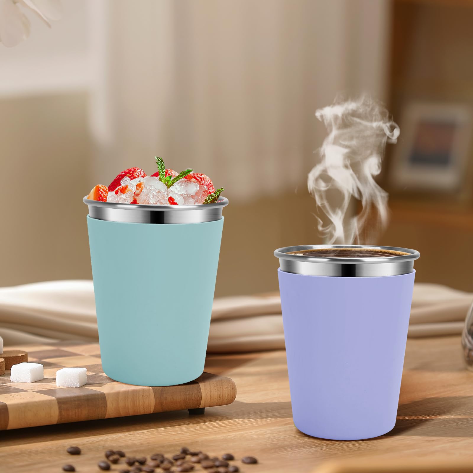 Vermida cups are travel-ready and fit most cup holders for on-the-go use.