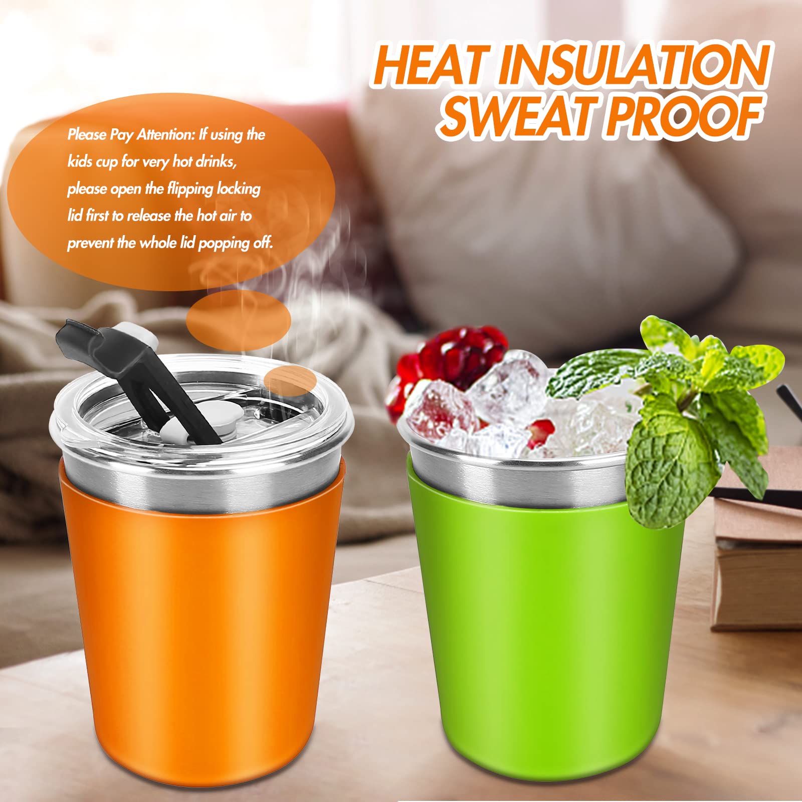 Vermida travel-ready cups shown for school or outdoor adventures.