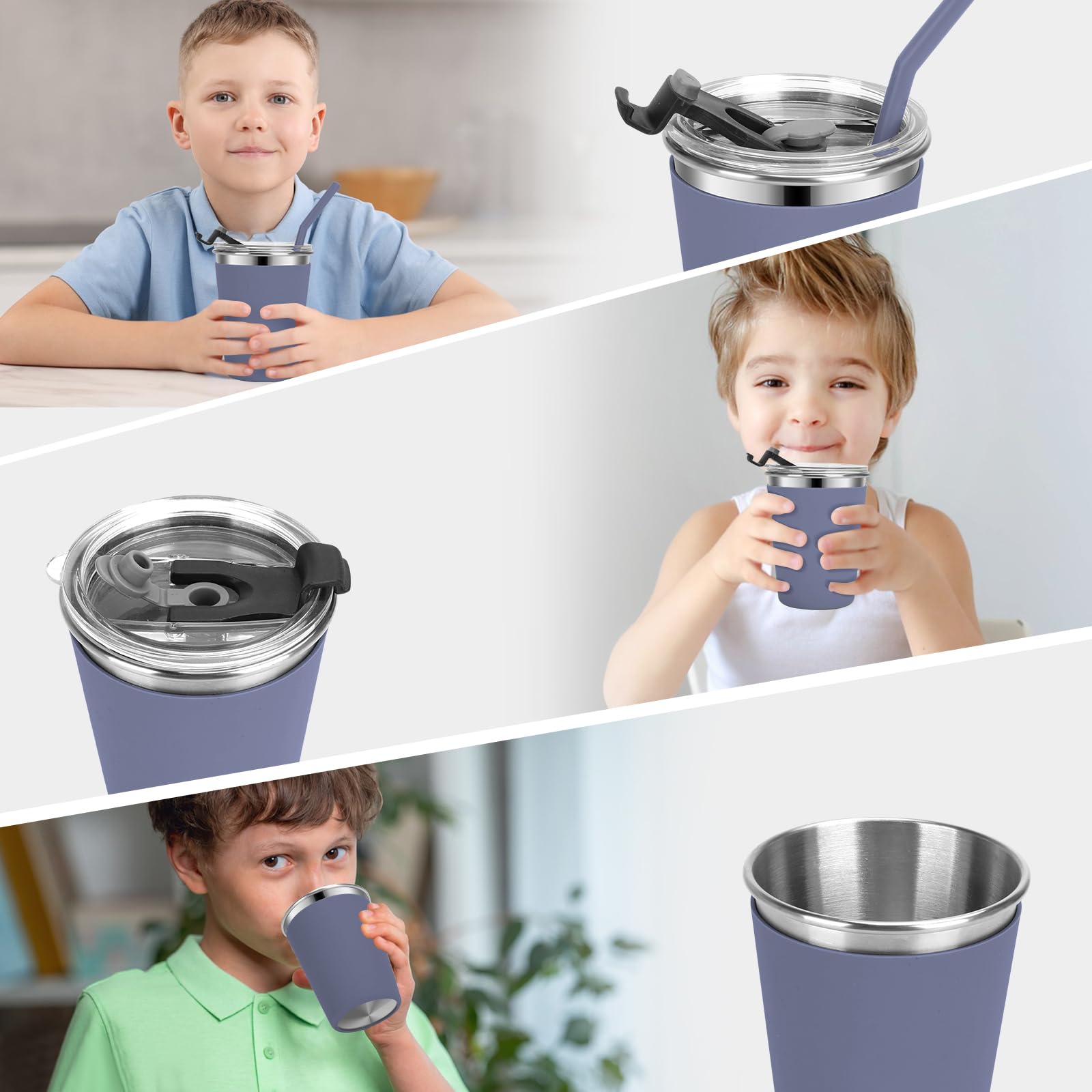 Vermida spill-proof travel cup suitable for school, outdoor adventures.