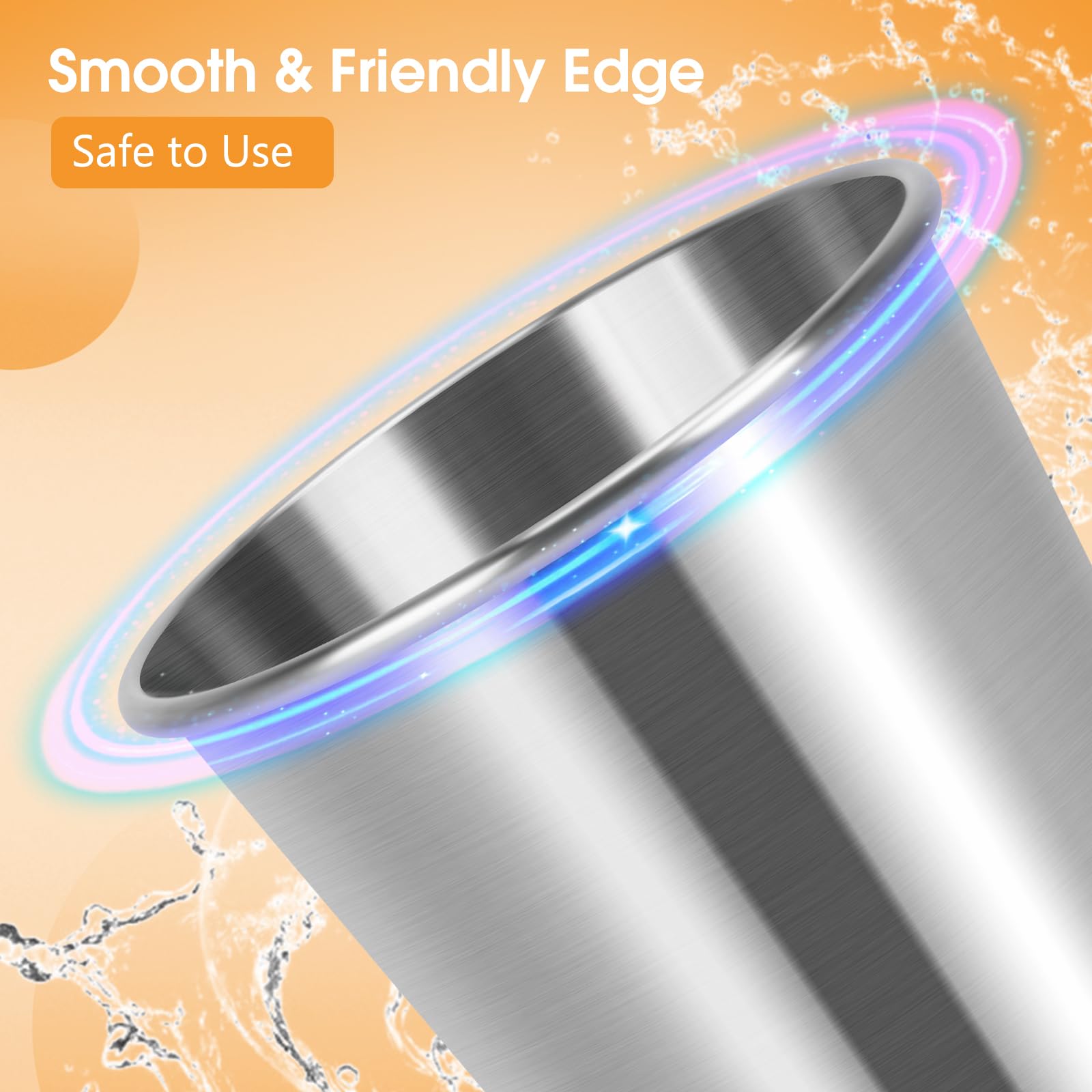 Vermida sweat-proof cups stay comfortable to hold in hot weather