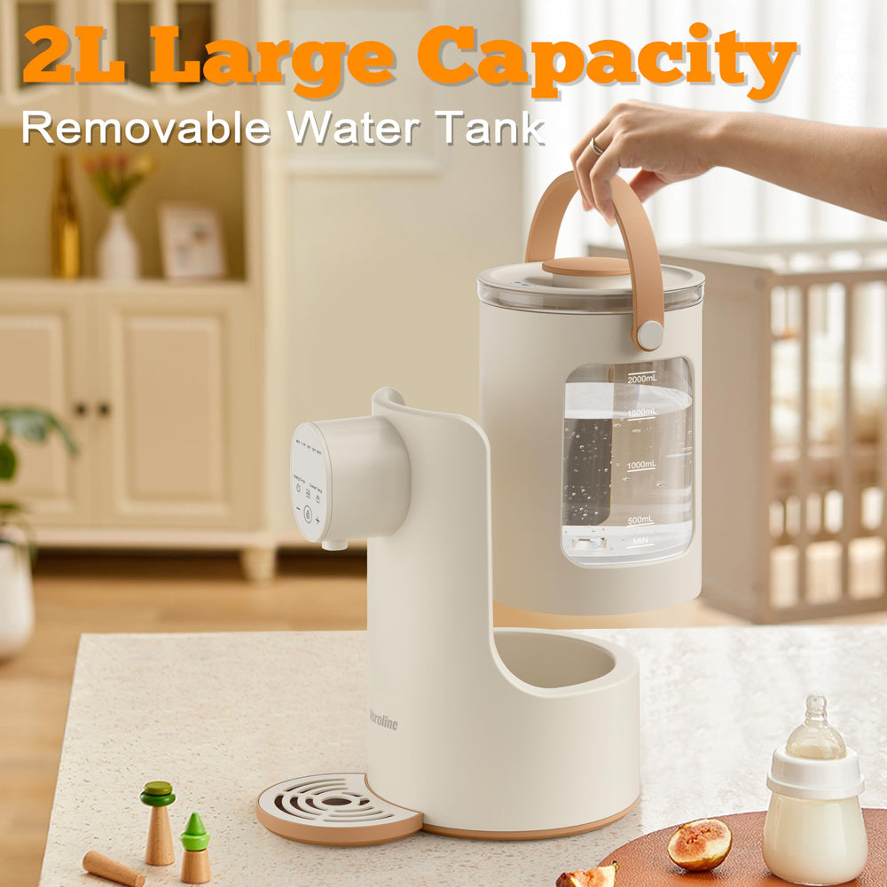 Veroline nightlight offers gentle glow for late-night feedings.