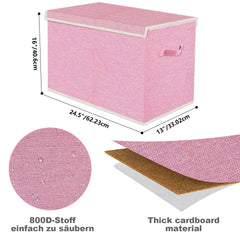 VERONLY collapsible bin folds to 2-inch thickness for compact under-bed storage.