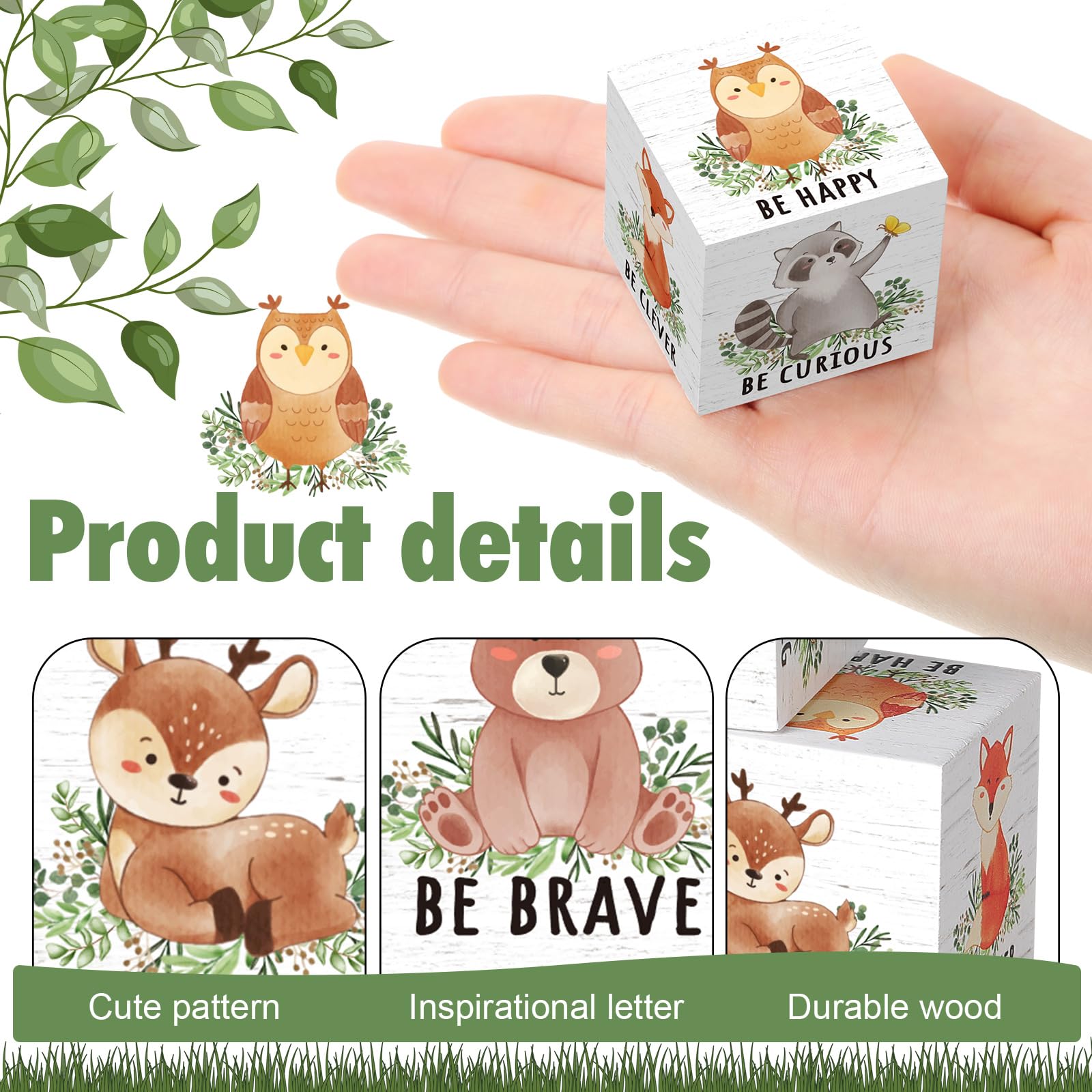 Vertintong woodland blocks fox design adds whimsical forest vibe to nurseries