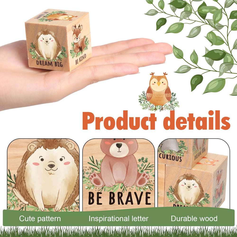 Vertintong woodland block fox for nature-inspired wall decor
