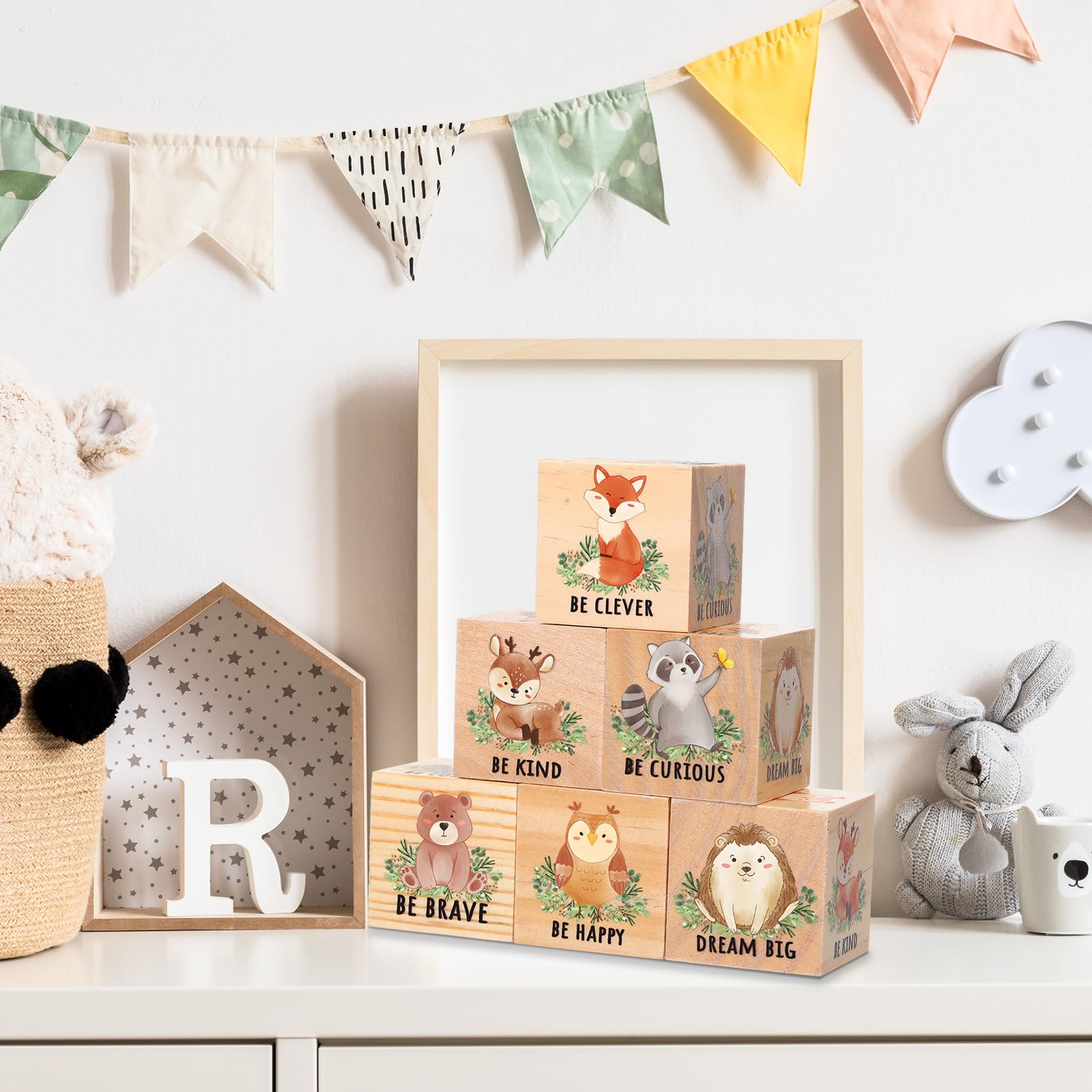 Vertintong woodland block hedgehog for storytime props