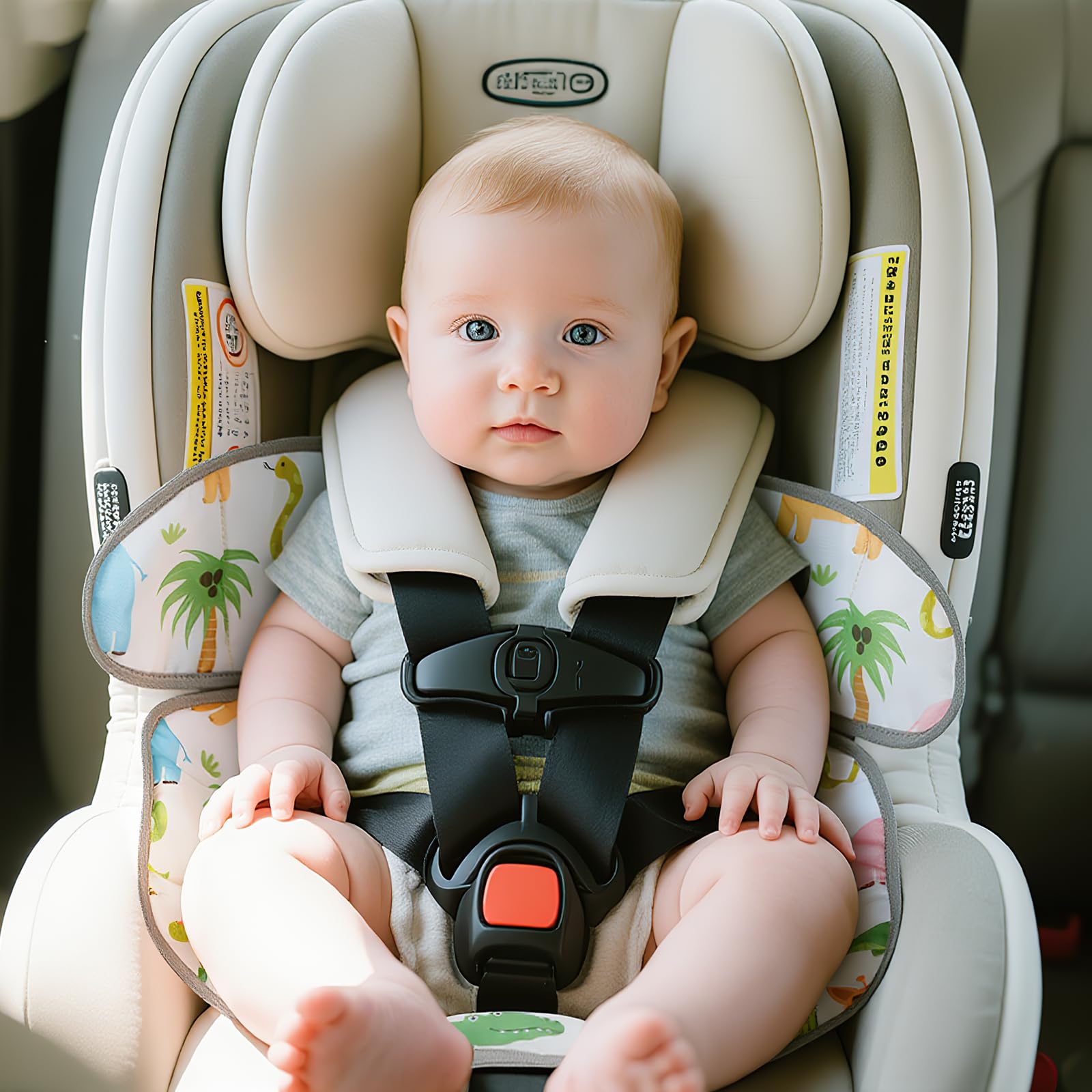 VerveBaby easy-clean design with machine-washable liner and fast air-dry.