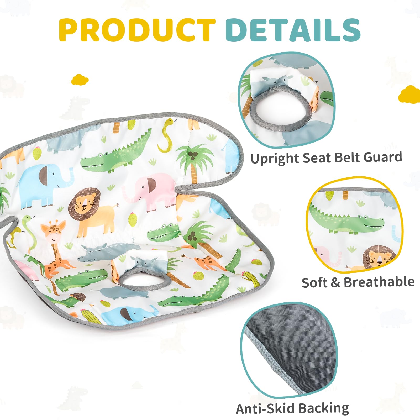 VerveBaby protector showcases universal compatibility across seats and harnesses.