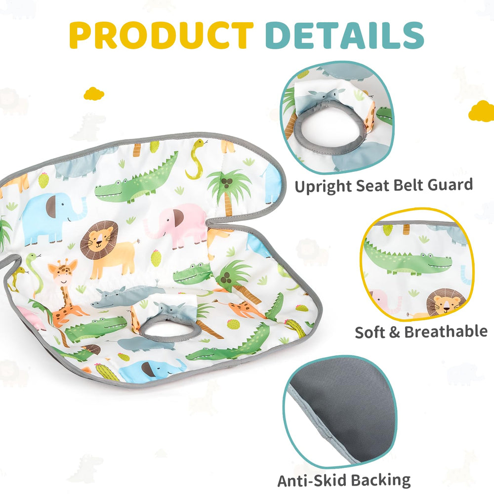 VerveBaby protector showcases universal compatibility across seats and harnesses.