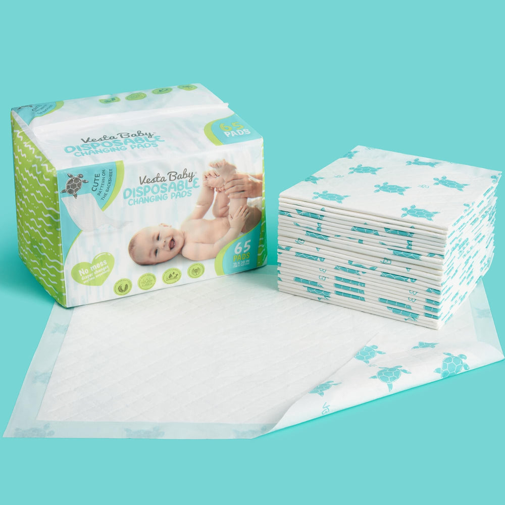 Vesta Baby 65 hygienic surface for a clean, stress-free diaper change.