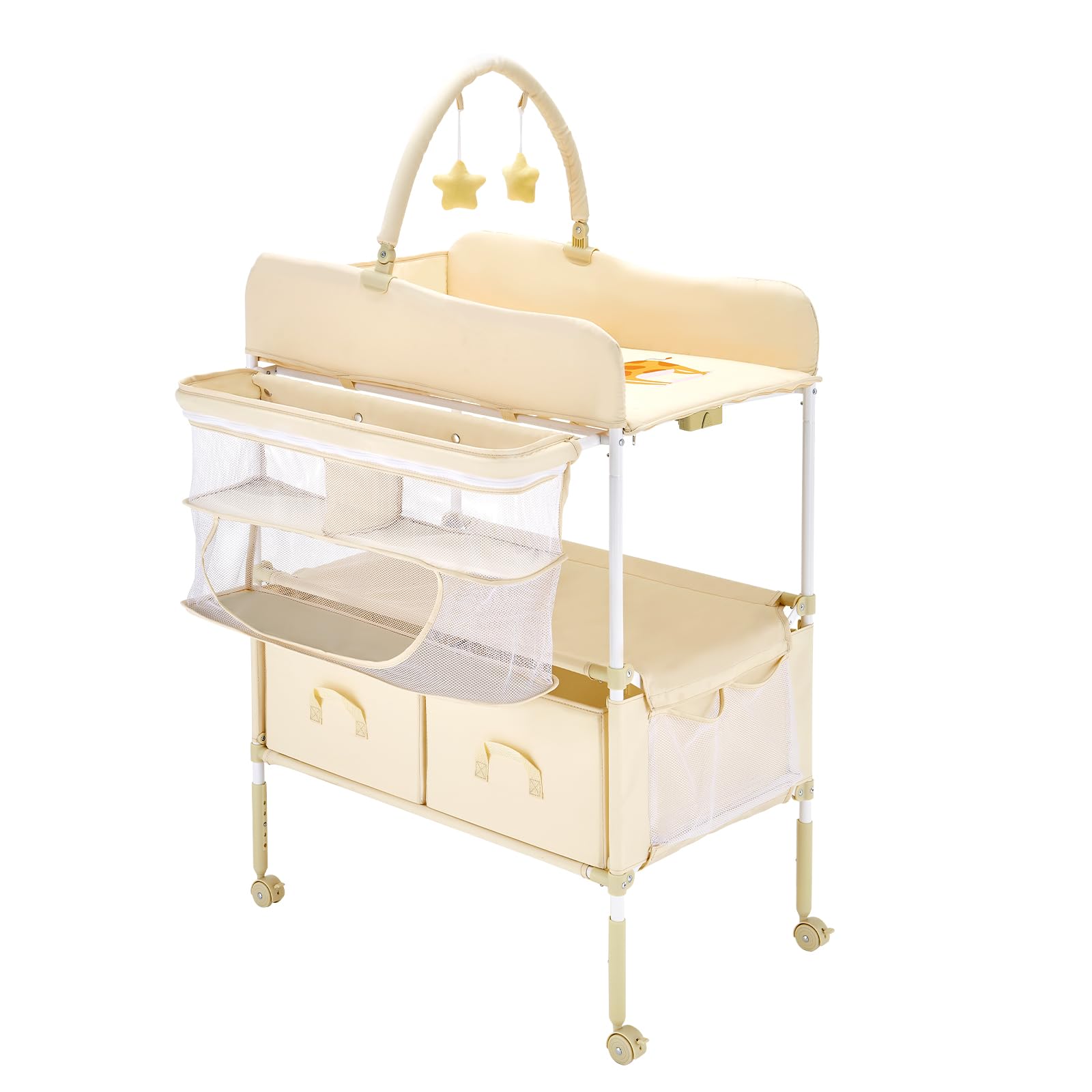 VEVOR Baby Changing Table star-toys add playful engagement during changes