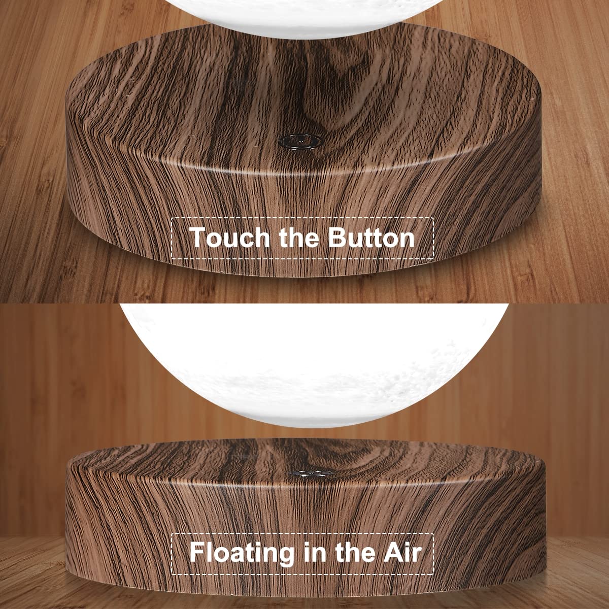 VGAzer home or office decor moon lamp enhances ambience.
