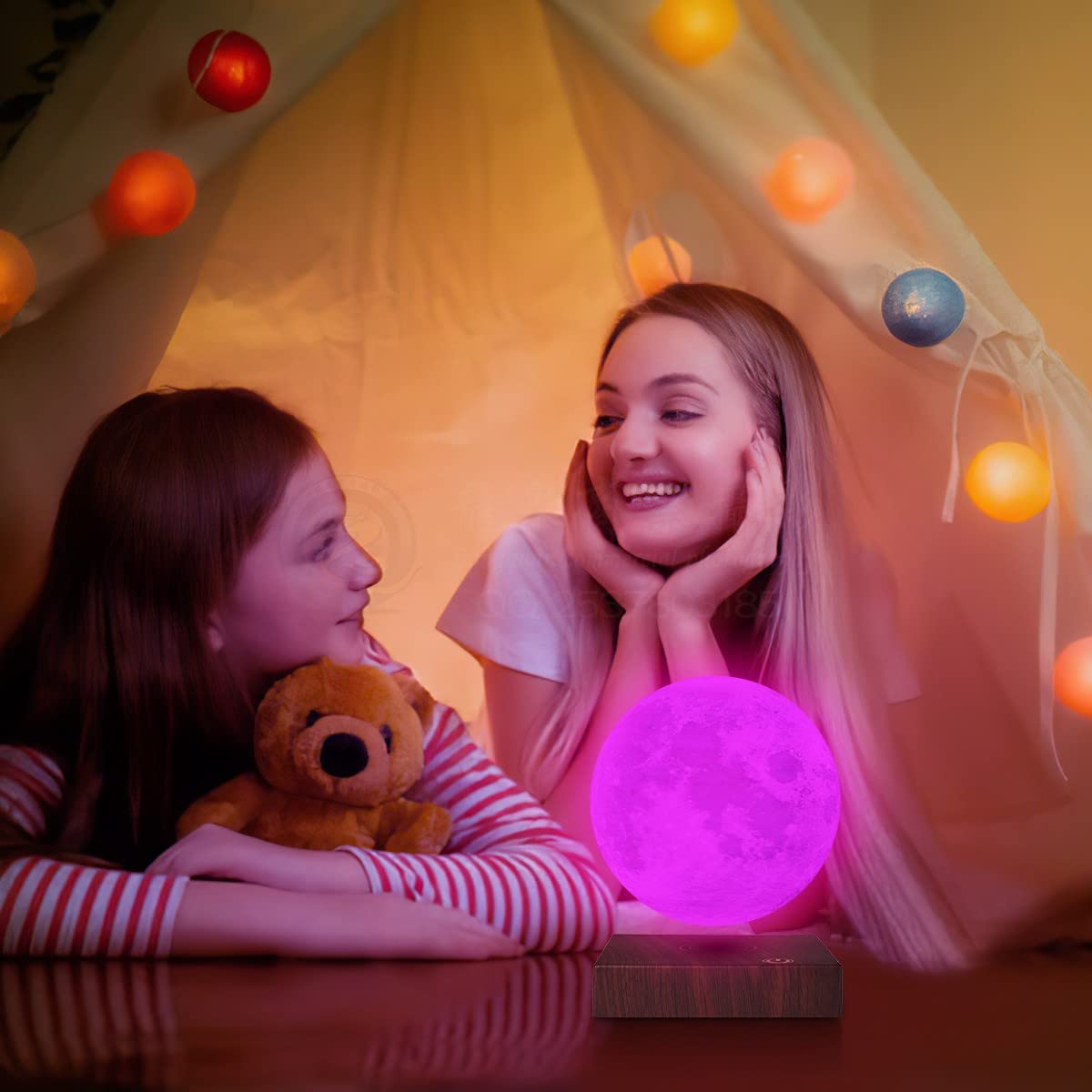 VGAzer Moon Lamp 20 lighting modes offer fades and flashes for ambience.