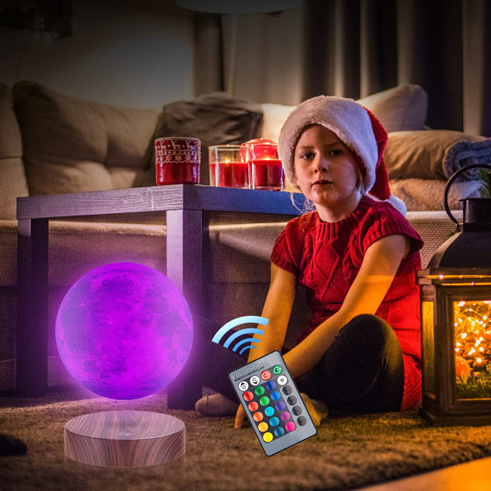 VGAzer soft LED moon light gentle on eyes for soothing evenings.