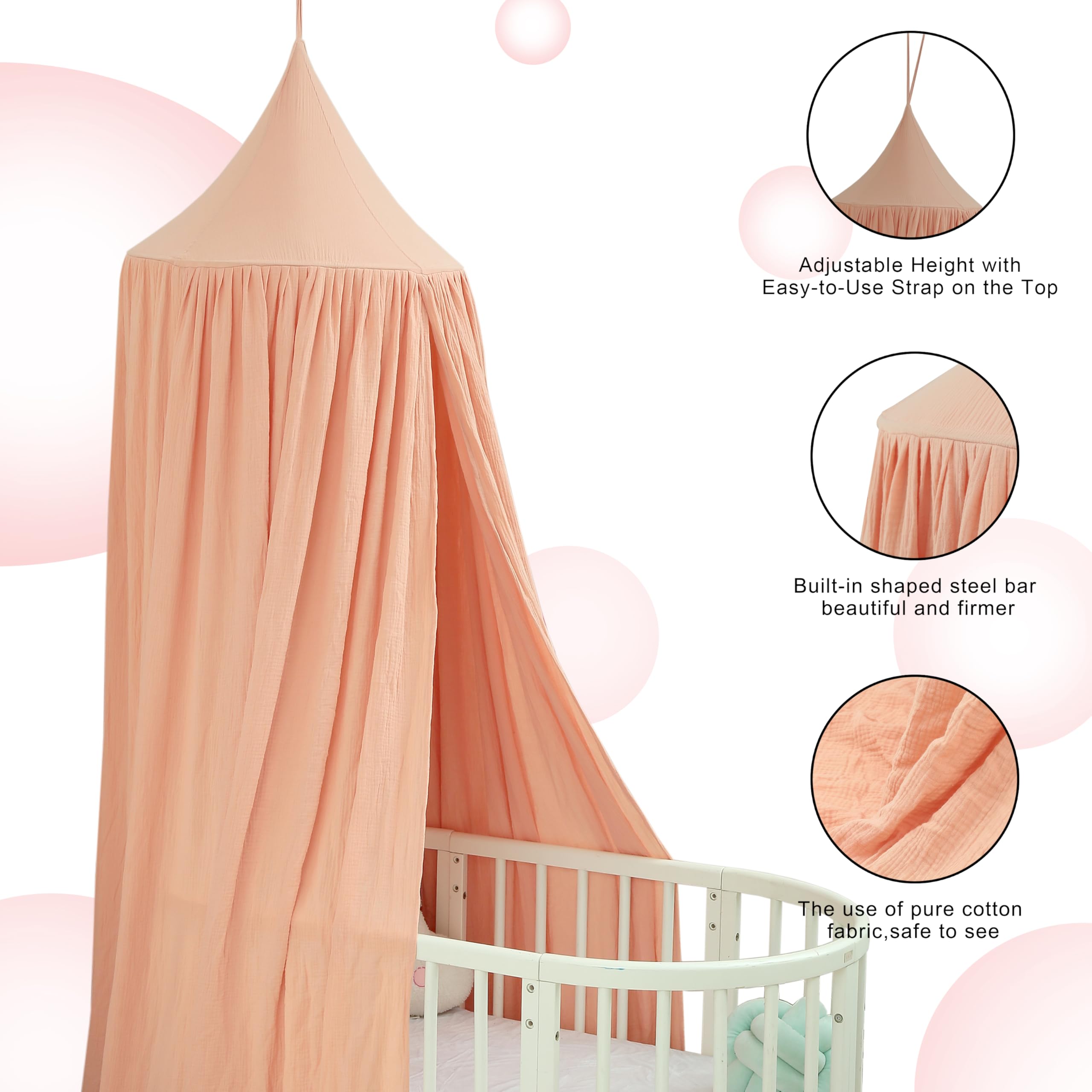 Vhaso kids canopy provides a private retreat for games and quiet reading.