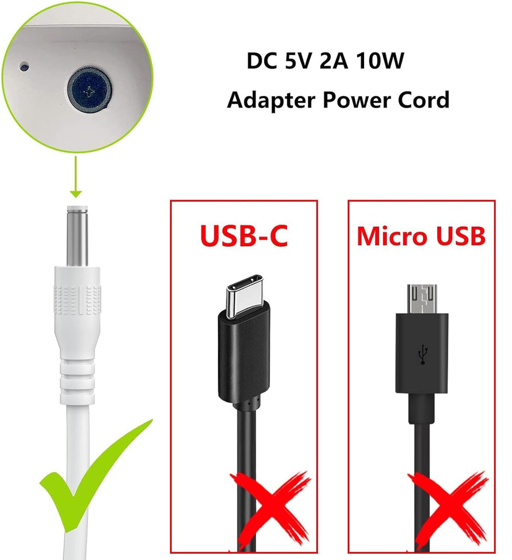 VHBW Replacement Power Adapter, reliable compatibility with Hatch devices.