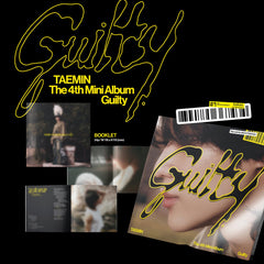 VHV Taemin Guilty booklet pages for immersive listening notes