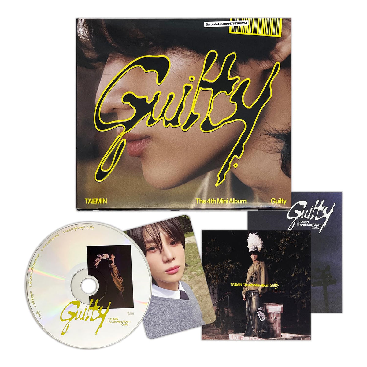 VHV Taemin Guilty digipack cover for fans' display and collection