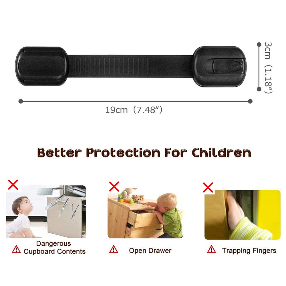 Viaky easy-install door lock demonstrates screw-free mounting